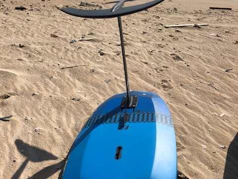 水中翼で走るのでまるで空の上を飛んでいるような感覚です。