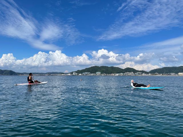 穏やかな海が広がる葉山エリア
