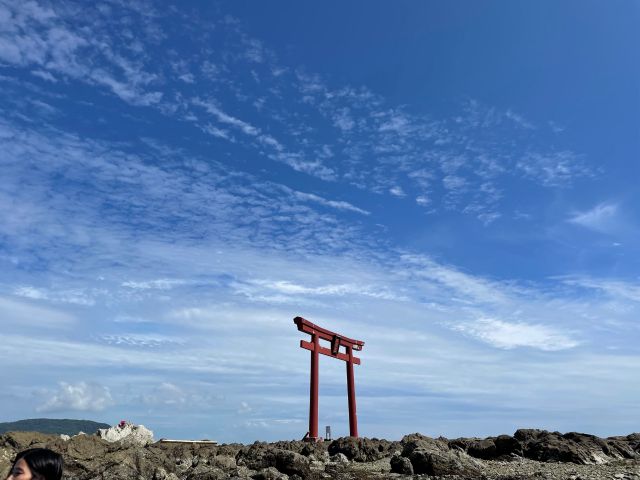 葉山からの1kmの無人島名島