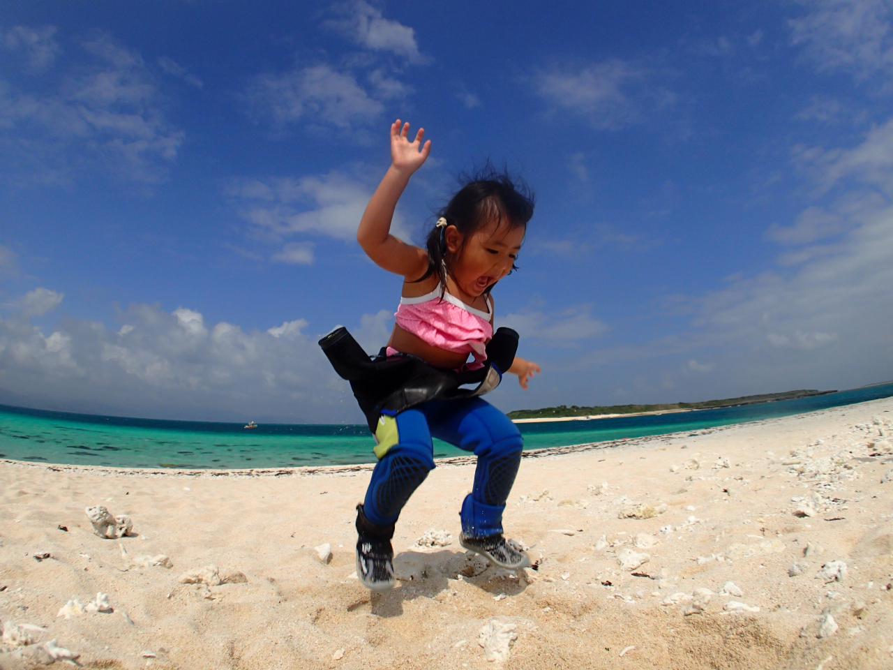 パナリのビーチはプライベート感バッチリ!