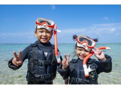 エントリーは浅瀬から。小さなお子様でも安心♪