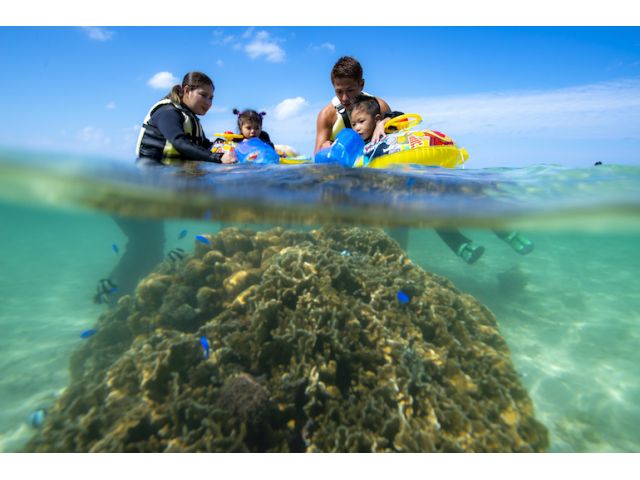 箱メガネ越しで海中を覗くことも可能です(^^♪