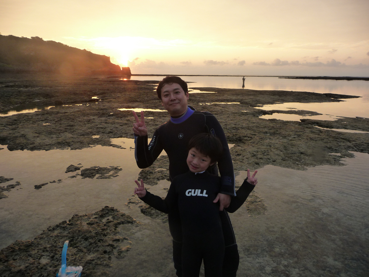 運がよければ美しい朝日も