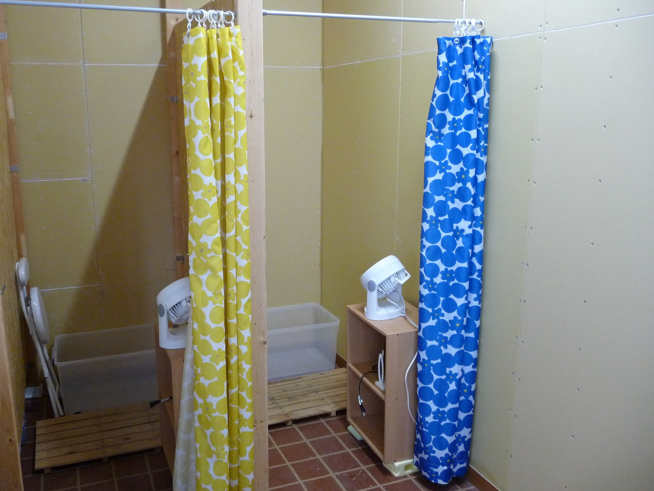 専用更衣室も完備されています