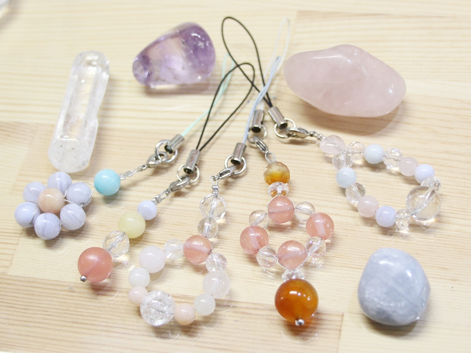 ストラップの場合は2つお作りいただけます♪