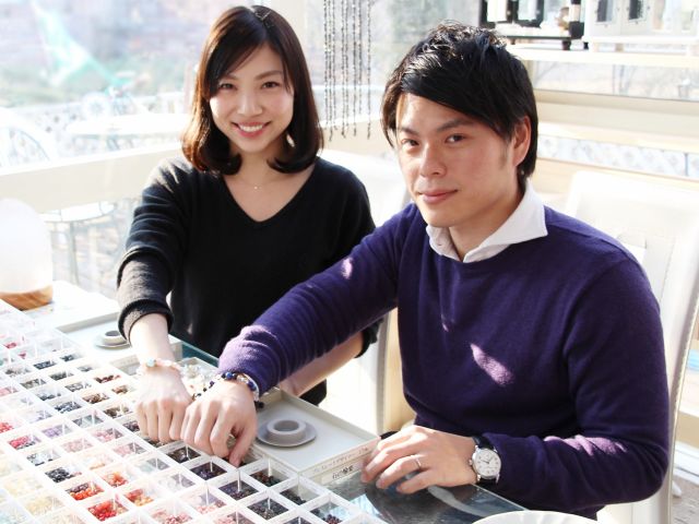ふたりの願いを込めたブレスレットを作りましょう♪