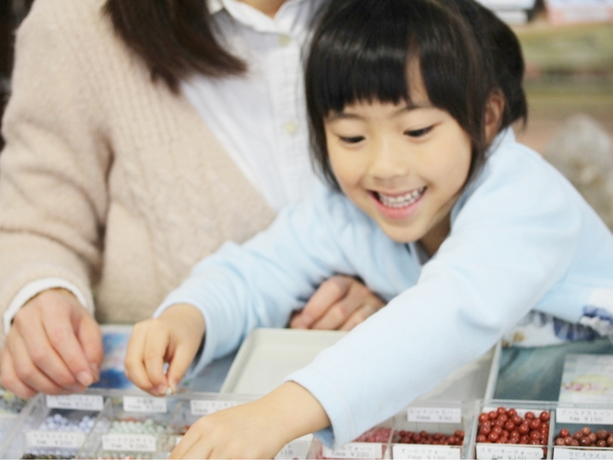 キレイなお石がたくさん♪どれにしようかな〜!(^^)!