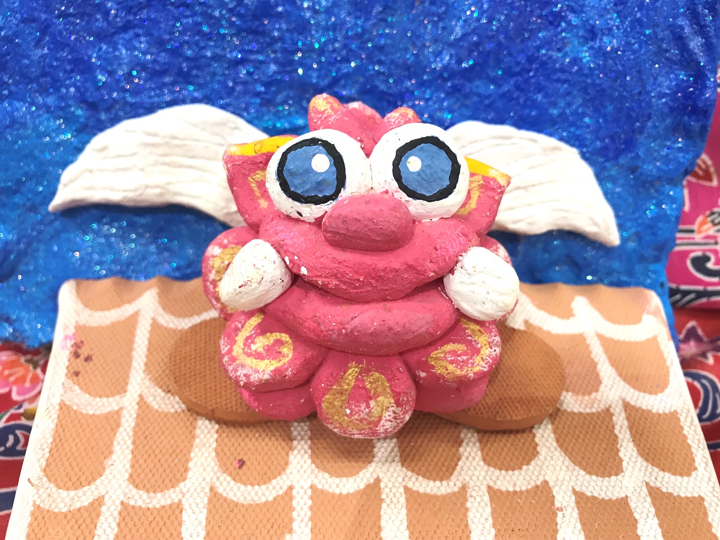 簡単、可愛いシーサー絵付け♪