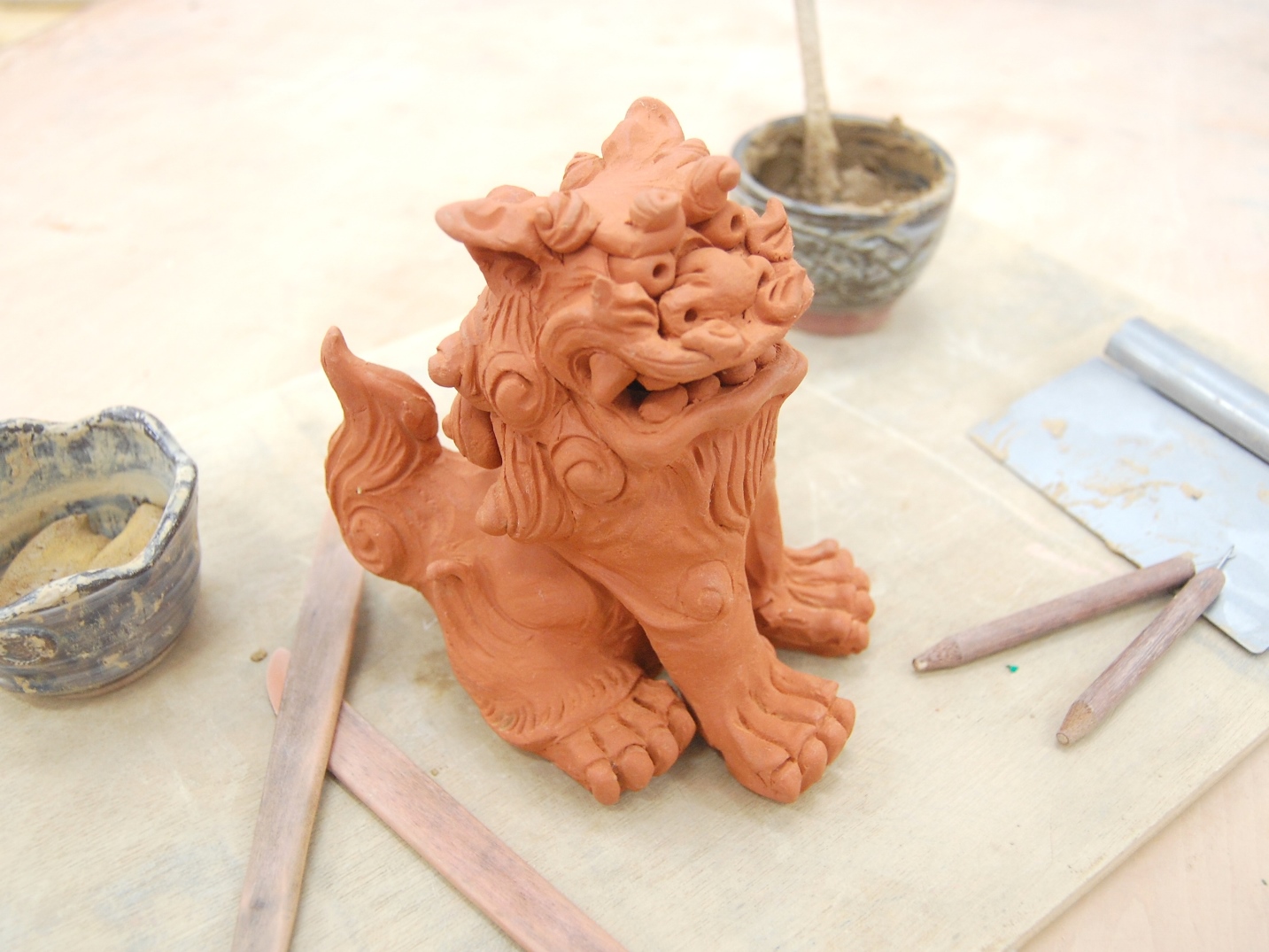 自分だけのオリジナルシーサーを♪