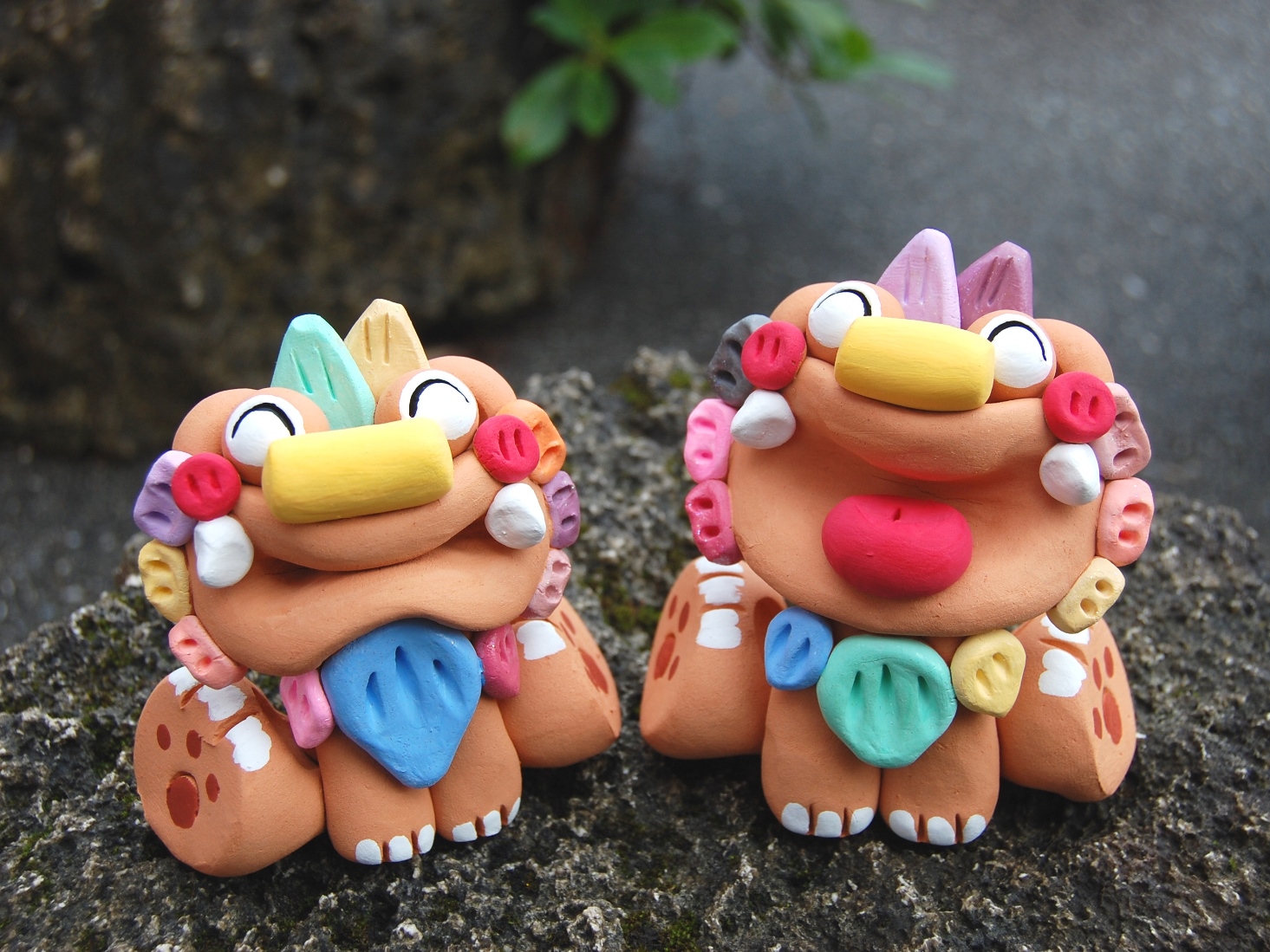 パーツがしっかり作られているので、お子様でも楽々に絵付けができます(中)♪