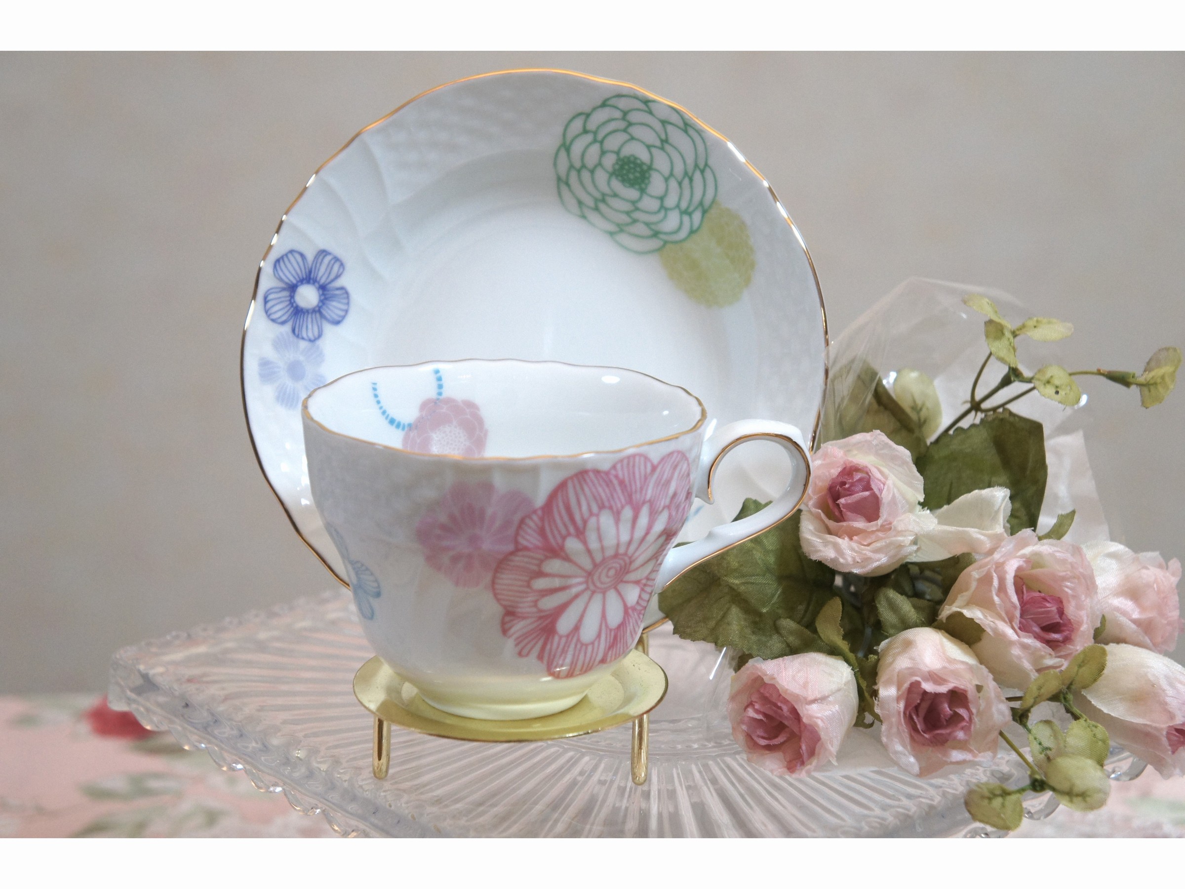 カップ&ソーサー参考作品(タテ)