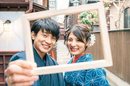 『長町武家屋敷』美しい土塀が続く