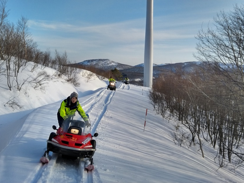 12歳以上が対象。十和田湖『スノーモービルツアー♪』絶景の展望所へ! 初めての...