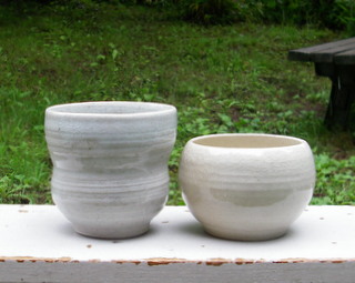 お客様が製作されたお湯呑み♪変わった形のお湯呑みなども製作できます★