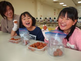 世界にひとつだけの梅干しをつくろう!