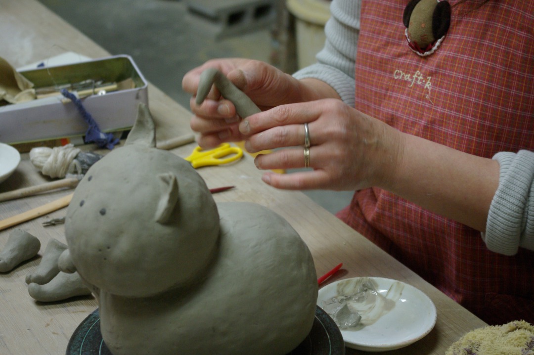 ニャンコ大好き?  色々なオブジェもできます。