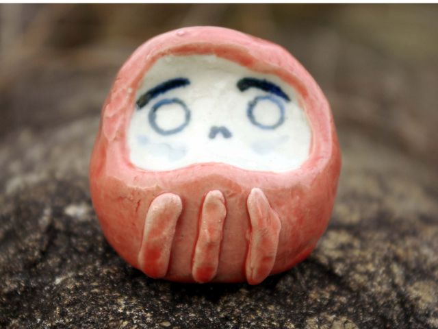 <だるまさん>可愛いですね。