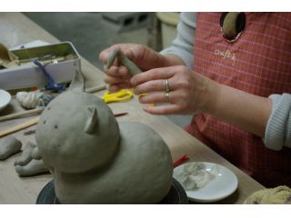 ニャンコ大好き? 色々なオブジェもできます。