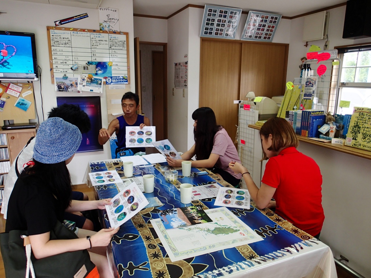 体験ダイビング一日コース