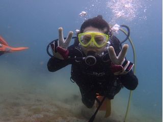 水中で呼吸できる不思議さと浮遊感を楽しみましょう♪