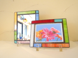 【ステンドグラス作り体験(12月)】卓上鏡or写真立てを作ってみませんか。初めて...