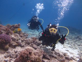 沖縄屈指の透明度!水納ブルー☆