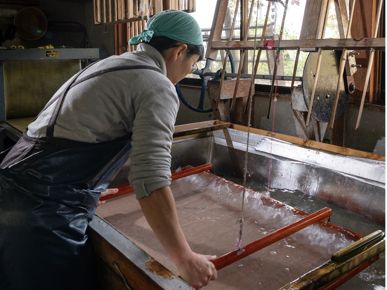 原料は職人が使うのと同じ楮100%