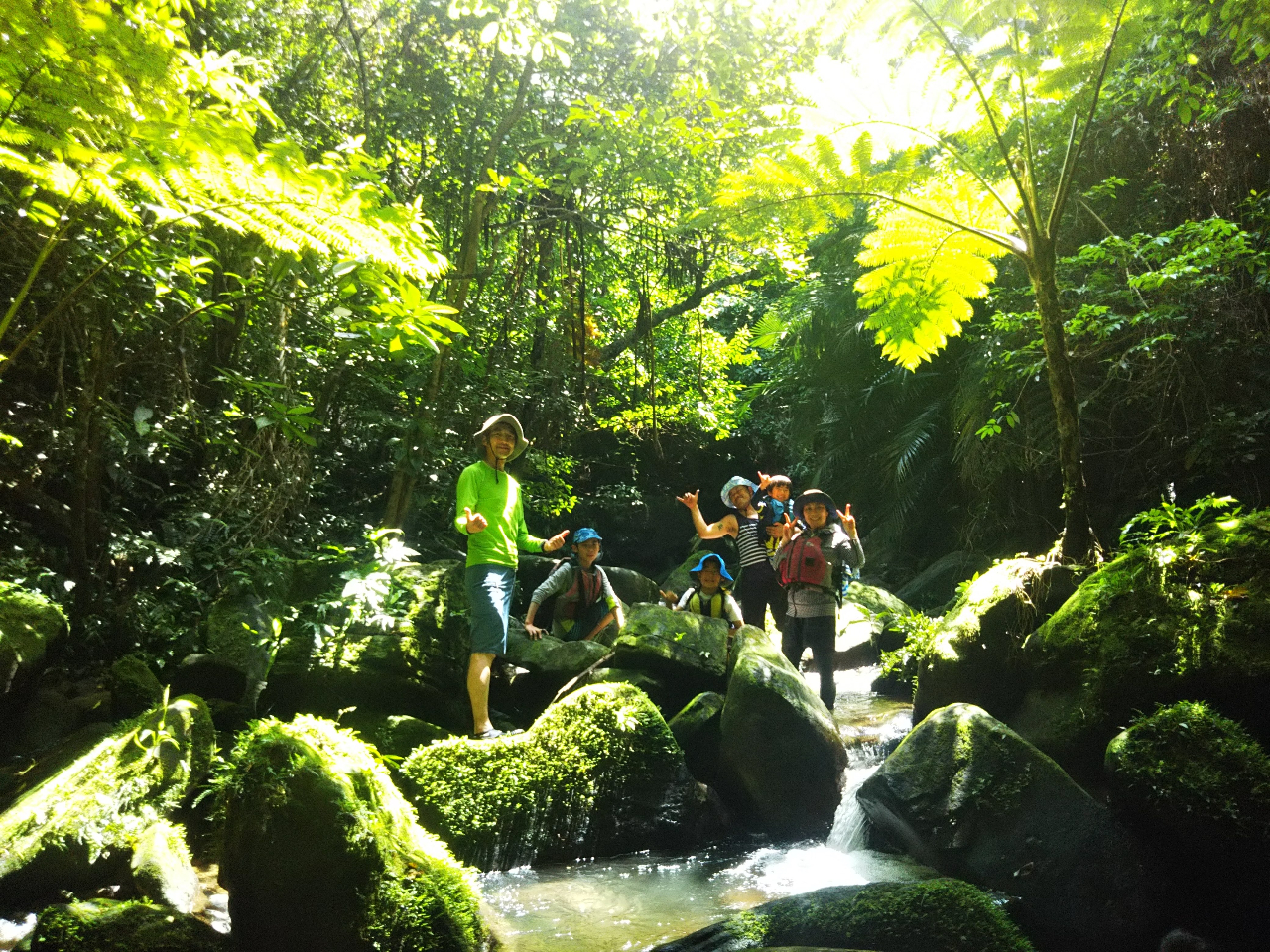お子様の体力に合わせてルートをチョイス