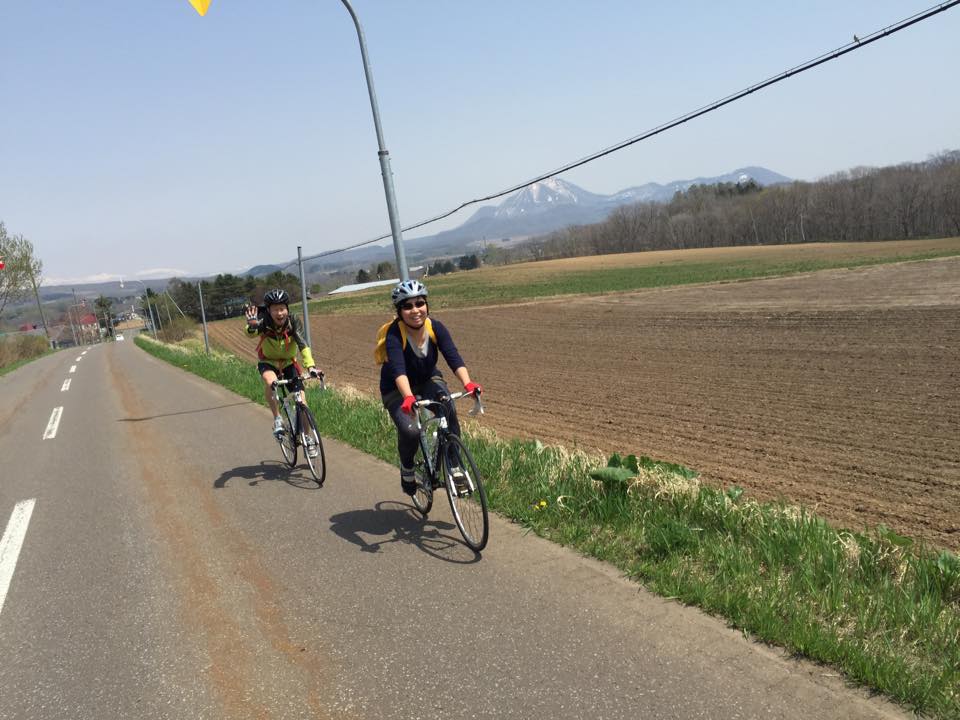 なるべくニセコの農道を繋いでコース設定