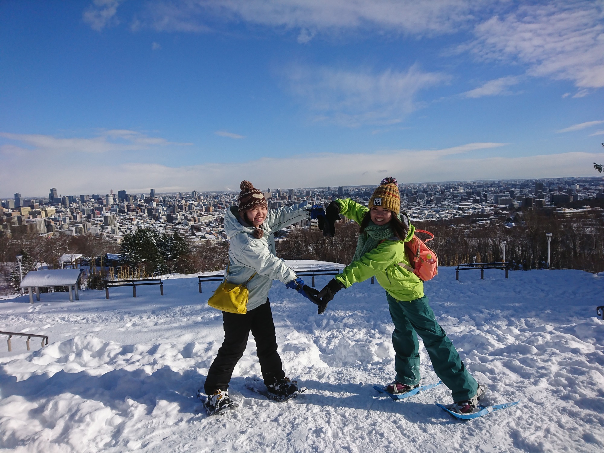 札幌市内を一望できる展望台は圧巻