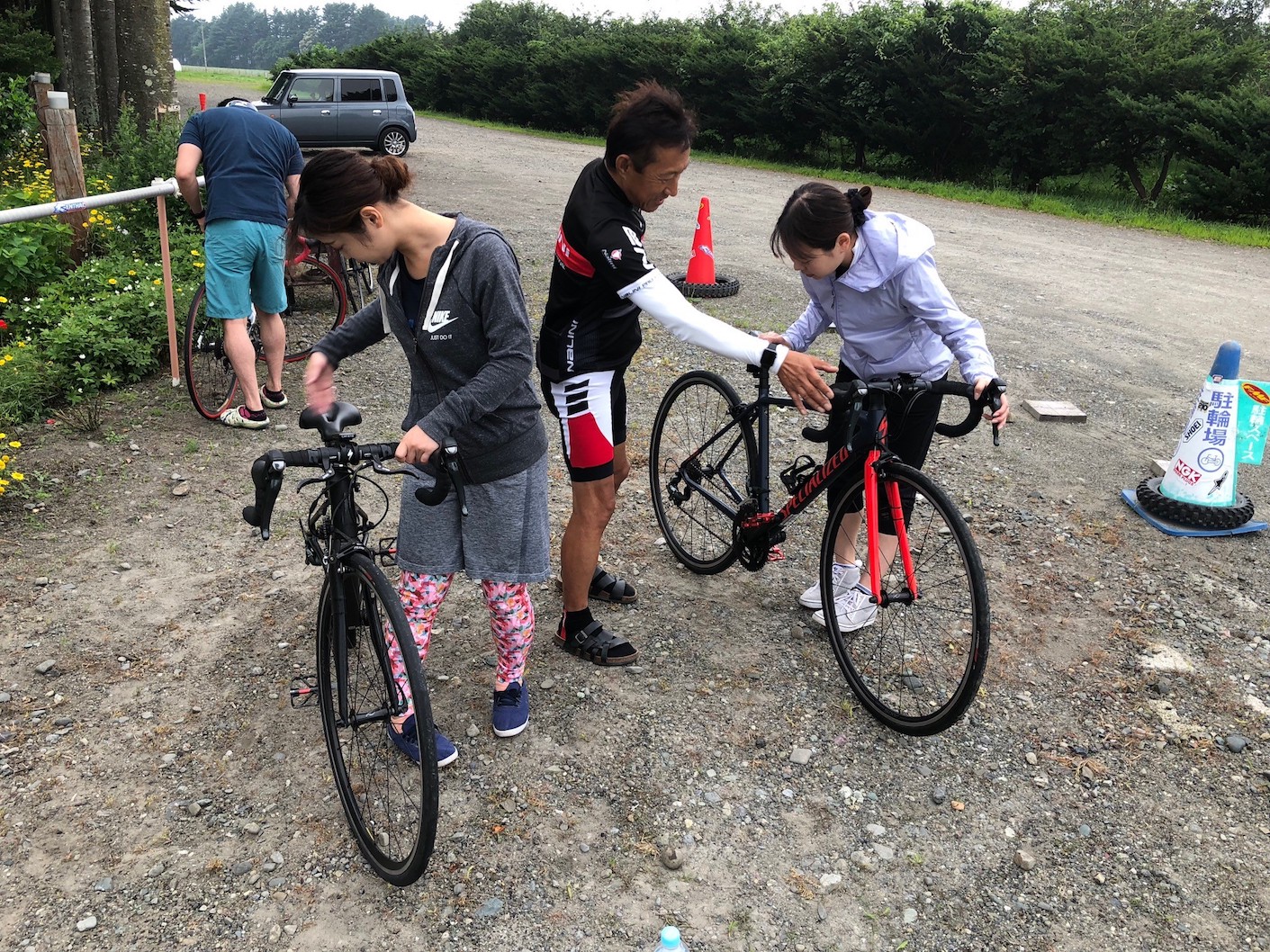 ツアー前には操作方法、乗り方降り方レッスンするので、初心者の方でも安心。