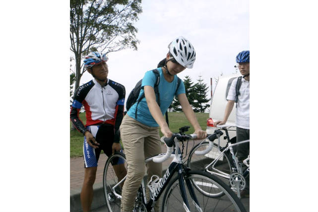 ロードバイク初めてでもツアー前に丁寧親切にレクチャーします。