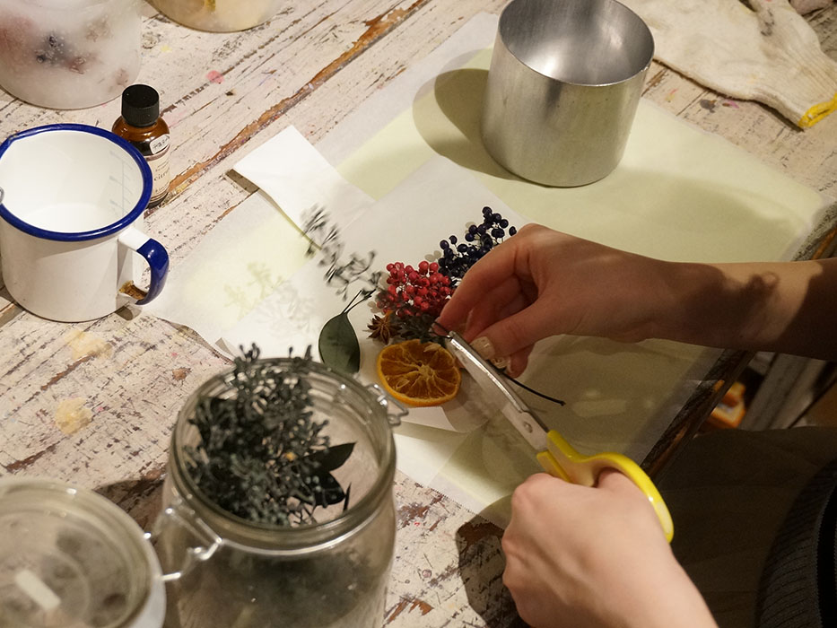 パーツが決まったら配置していきます!