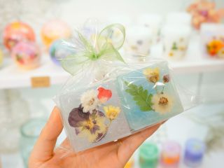飾っても灯しても可愛い アロマ押花キャンドルコース Candle Shop Kinari じゃらん遊び体験