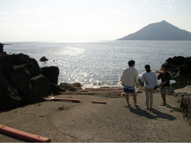ナズマドは八丈島の有名ポイントの一つ