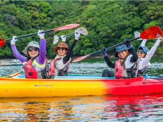 家族で、みんなで楽しみたいから二人乗りカヤックが安心!