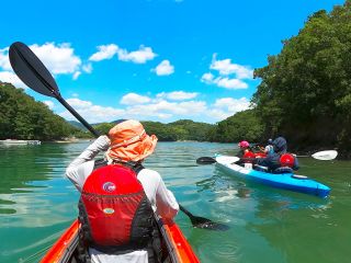 家族で、みんなで楽しみたいから二人乗りカヤックが安心!