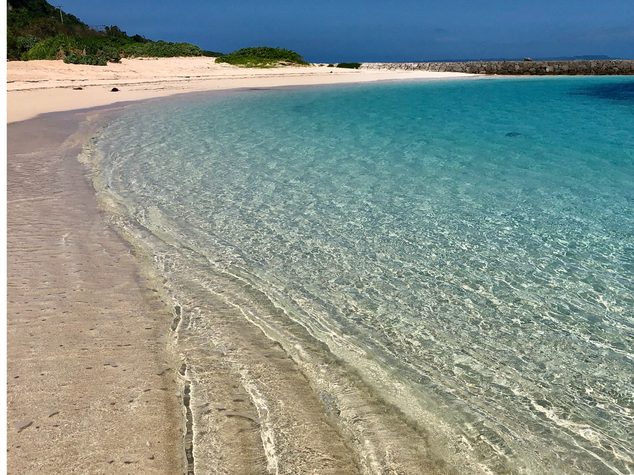 最大水深5mの穏やかなビーチで開催