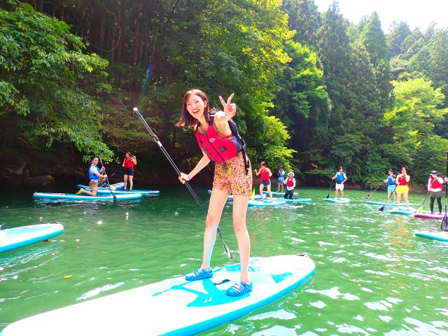 初めてSUPにチャレンジする方でも、安心して楽しむことができます!