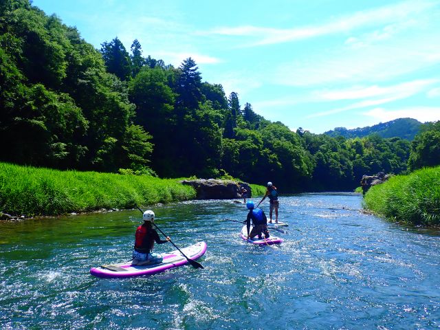 多摩川上流エリアは景色も水もきれい!