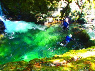 ここは東京!?奥多摩でキャニオニング