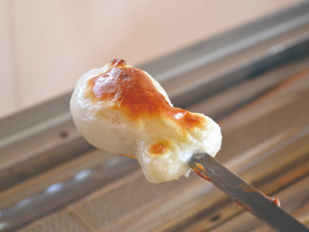 香ばしい焼き立ての香りが漂ってきます