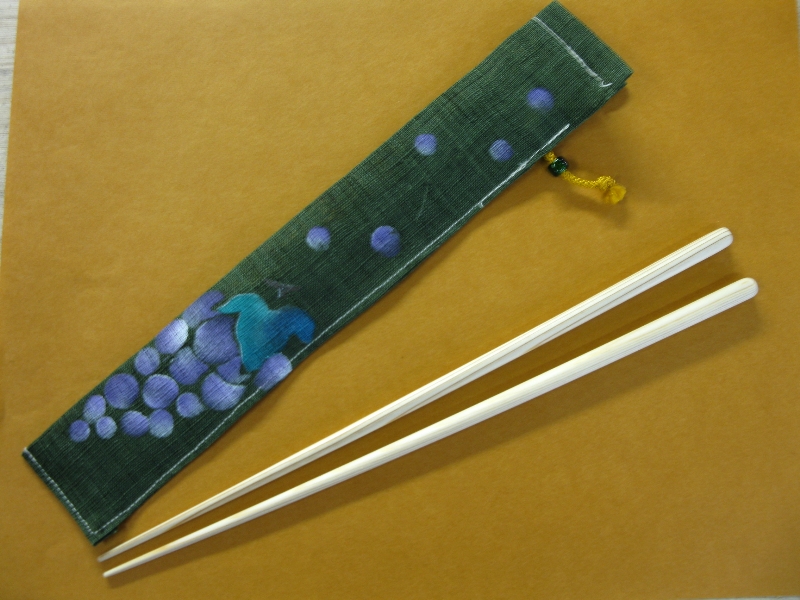 世界でひとつだけのお箸&京友禅お箸入れ