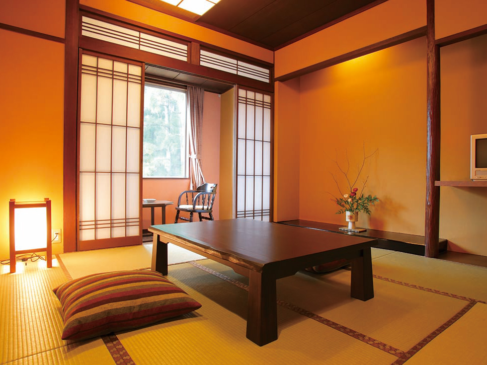 純和風の和室の客室で5時間休憩できます。お部屋には必ず1つお布団を敷いているので、ゆっくり休憩できます。