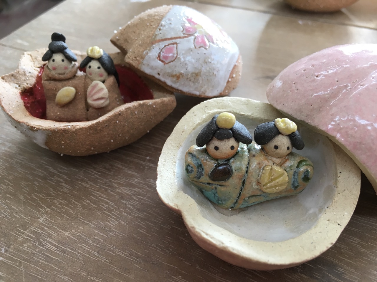 自分だけのお雛様を手作り♪大きさもタイプも、いろいろ用意しています。