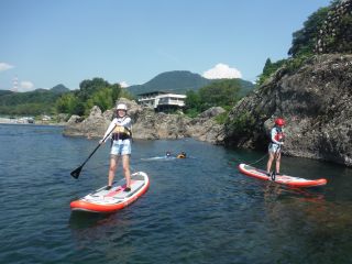 美し景色と綺麗な水の上で、是非楽しさを体感してください!