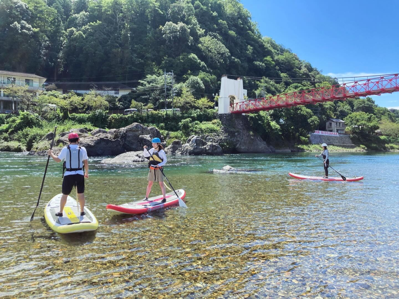 清流長良川でSUPを楽しみましょう!