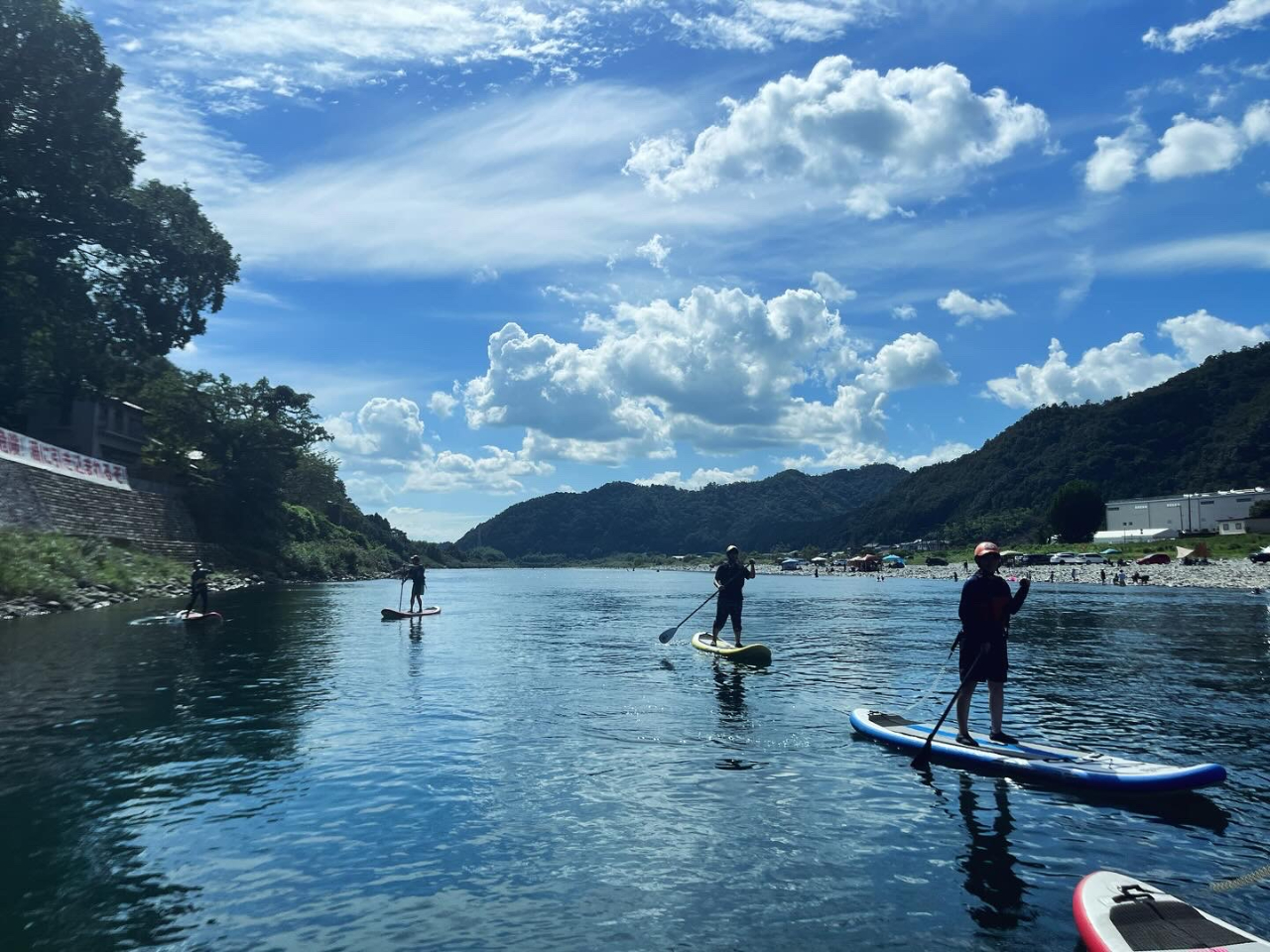 気持良く川下り!