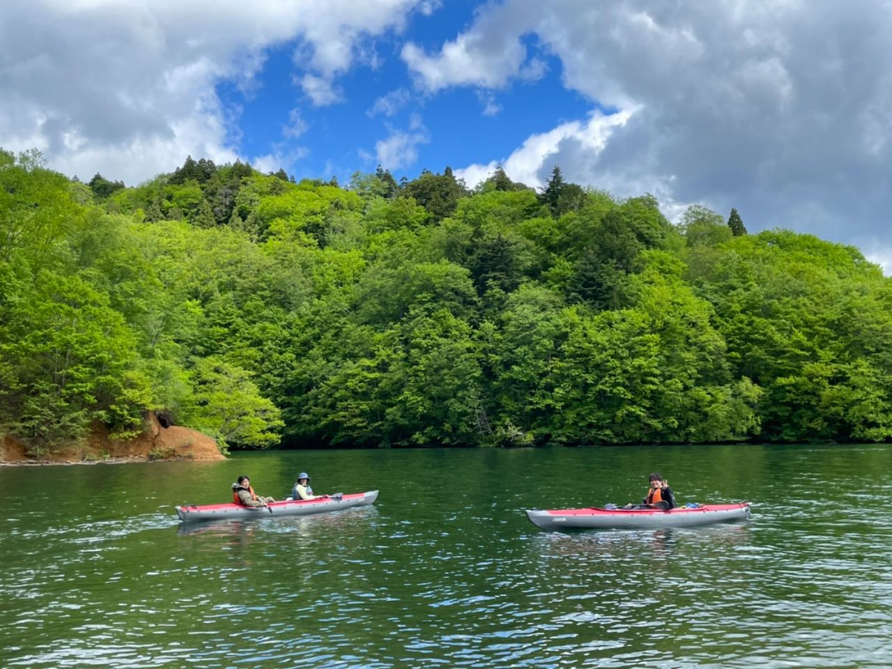 5月中旬〜6月末あたりの新緑の季節はとってもオススメです。夏は水遊びもできますよ〜