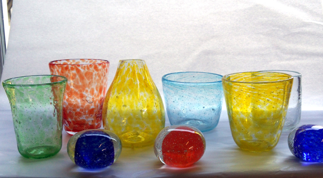 初めての方でも安心♪オリジナル吹きガラス体験!